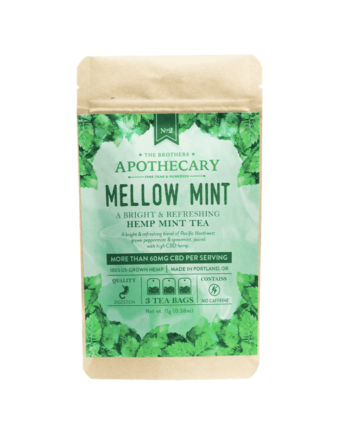 Apothecary 50mg CBD Tea Bag / Mellow Mint